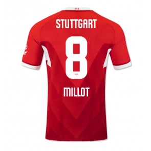 Stuttgart Enzo Millot #8 Udebanetrøje 2024-25 Kort ærmer